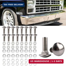 64-Piece Bolt Set – Fits 1981-87 Front Bumpers & 1973-87 Rear Bumpers for Chevy