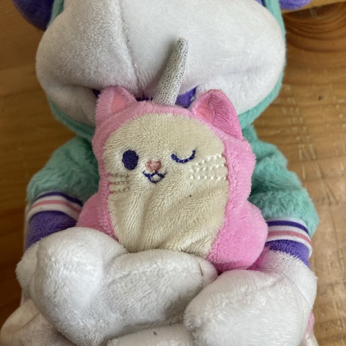 Disney Minnie Mouse Plush Mystical Unicorn Pastel Kitten Small 15'' - Picture 6 of 8