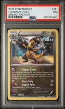 Pokémon TCG Haxorus Holo Rare Card Breakthrough 111/162 PSA 7 