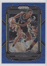 2023 Panini Prizm WNBA Blue Wave Prizm Satou Sabally #60 06y2
