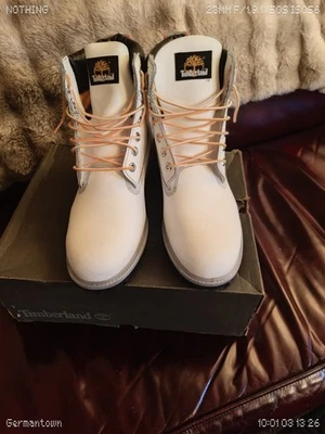 Timberland Lace Up White Boots for Men for Sale | Shop New 