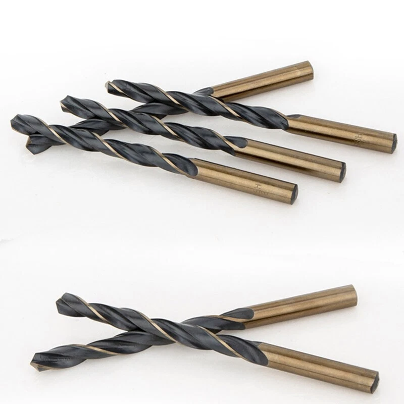 HSS Spiralbohrer 0.5mm-14mm Bohrer Werkzeug Edelstahl Eisen für Metall Holz - Bild 2 von 4