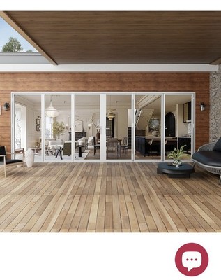 Ark design Aluminum Patio Bifold Doors 196*80