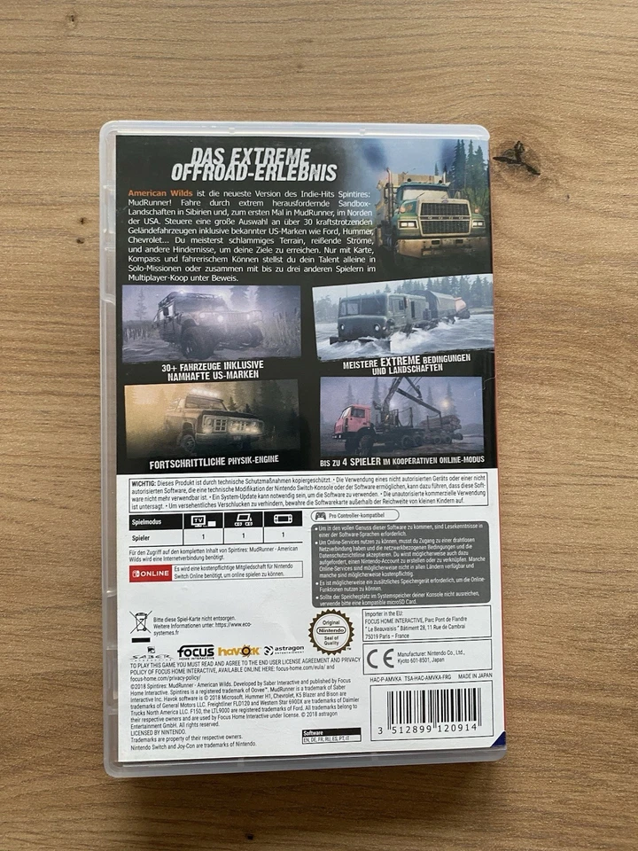 Spintires Mudrunner American Wilds (Nintendo Switch) - Bild 3 von 3
