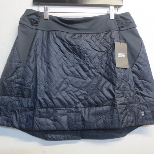 MOUNTAIN HARDWEAR WOMEN'S TREKKIN INSULATED MINI SKIRT - NAVY - LARGE