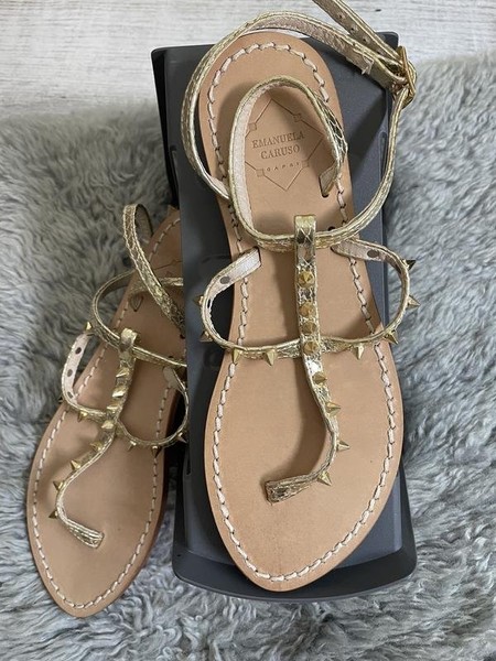 Women Caruso Heels Gold 35