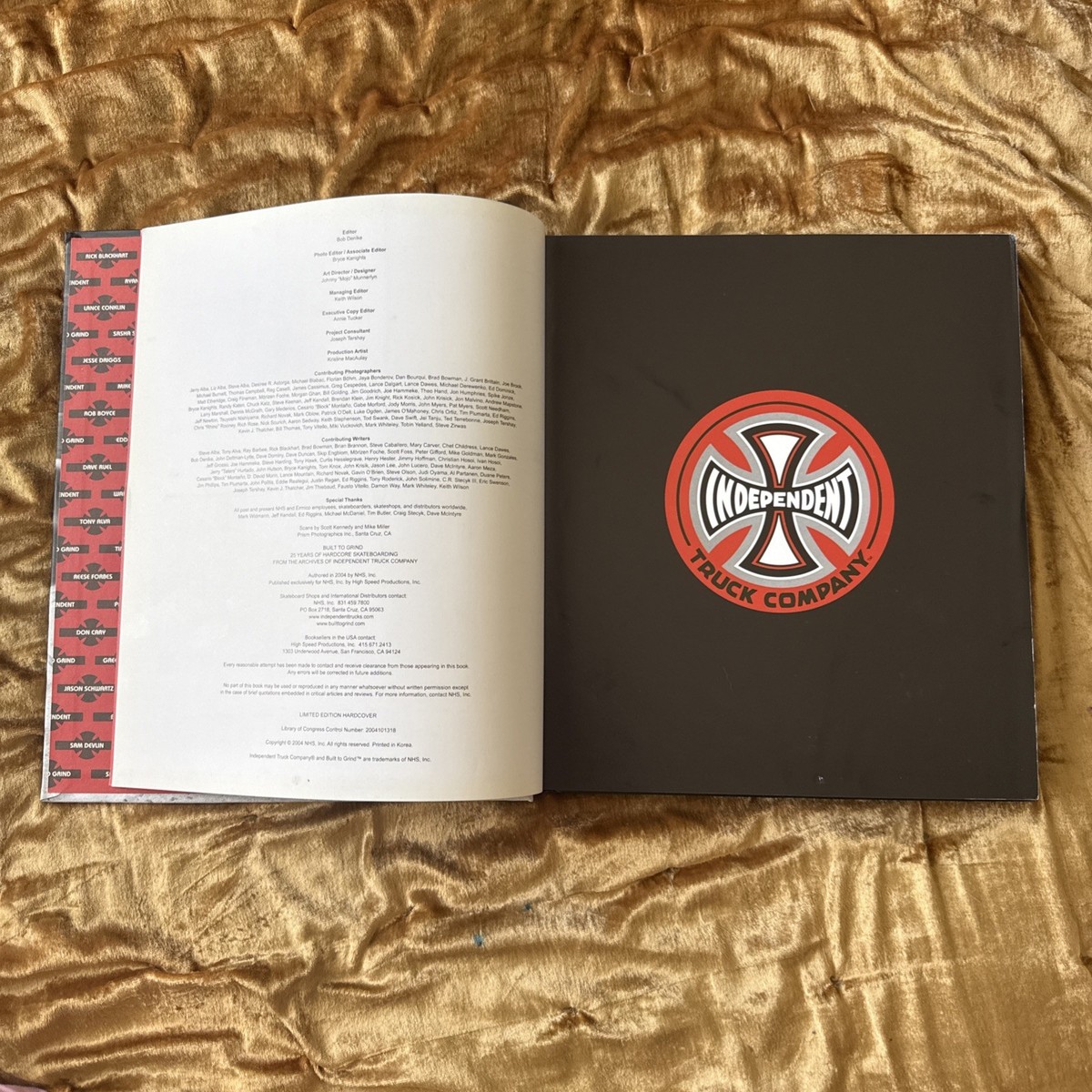 🔥Rare Built to Grind Independent Trucks 25 Years Skateboarding