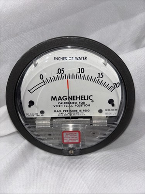 #ad #ad Dwyer Magnehelic Series 2000 differential pressure gauge model 2000 00N $54.55