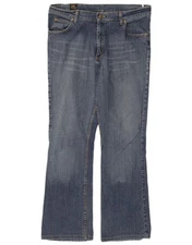 LEE Mens Bootcut Jeans W36 L31 Blue ZM04