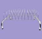 Vtg Lot Of Two Chrome Closet Floor Shoe Organizer Racks 18 Pair