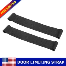 2 Left Right Door Limiting Strap Protector for Jeep Wrangler JK JL JT Adjustable