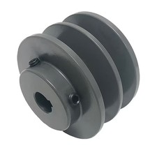 Manufacturer Varies 7/8 in Fixed Bore 1 Groove V-Belt Pulley 3.45 in OD AK34X7/8