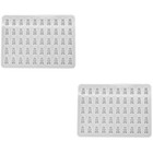  2pcs Haushalts Süßigkeit Schimmel entzückende Gummibärchenbärand-Silikonform