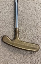 Veg Acushnet Brass 33 3-A La Femme BullsEye Flange Righty Putter Fluted Shaft