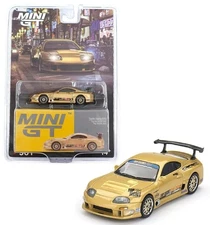 Mini GT 1:64 Toyota Supra (A80) Top Secret GT-300 Top Secret Gold MGT00961-3E