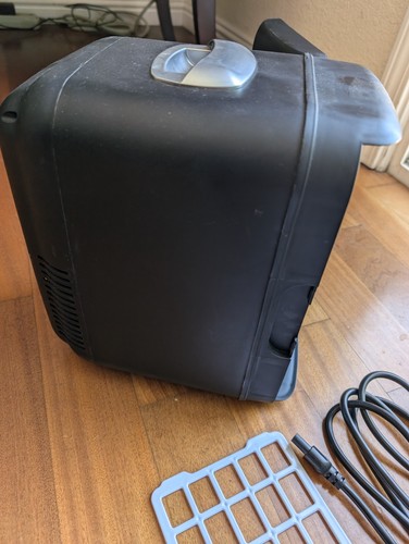 OMMO Mini Fridge, 6 L Portable Fridge, Cooler and Warmer 6-iter Personal Black - Picture 5 of 7