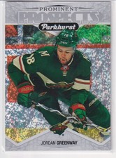 2018-19 Parkhurst Prominent Prospects Jordan Greenway Minnesota Wild #PP-7