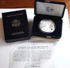 2006 W  AMERICAN SILVER EAGLE PROOF  (ref# ASE-061)