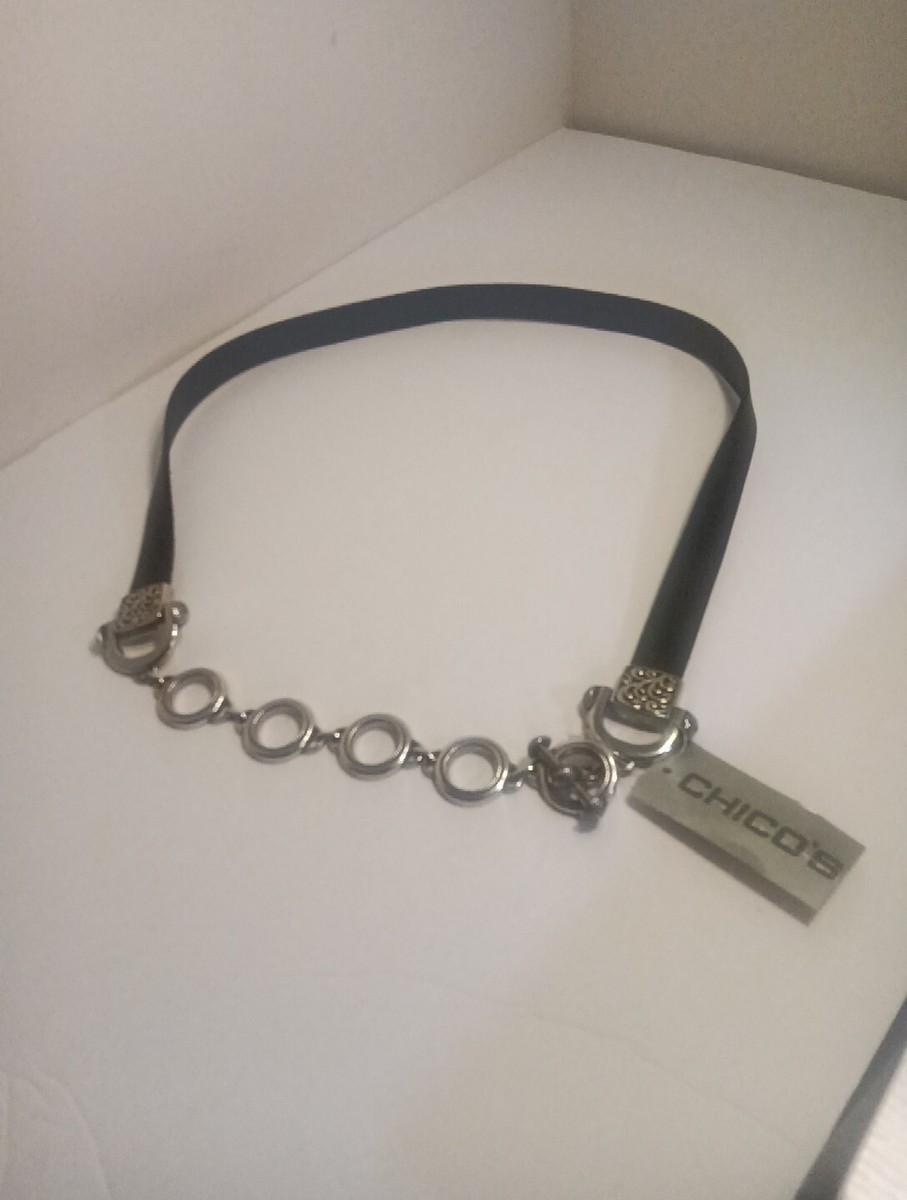 Chico’s Black Chain Belt Chico main image 4