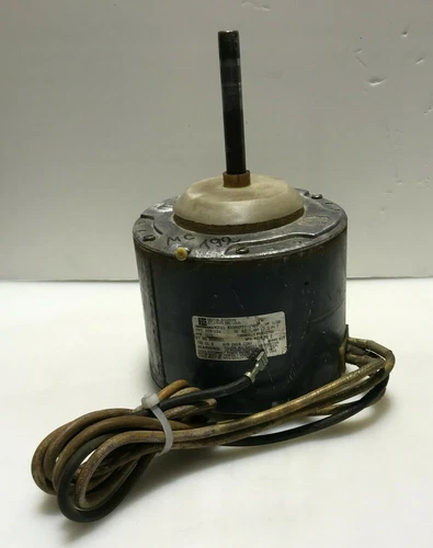Emerson KA55HXPSY-7605 Furnace Blower Motor 1/3HP 1075 RPM 208-230 V used #MC192