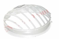 FüR Royal Enfield Stahl Chrom Beschichtet 7'' Scheinwerfer Grill Schutz Aes