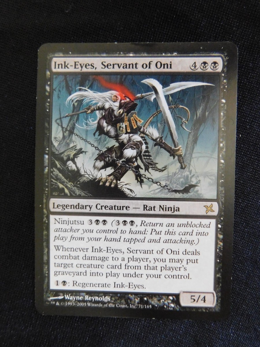 Magic the Gathering MTG - Ink-Eyes, Servant of Oni - Betrayers of