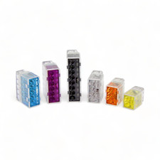Electrical Push Connector Wire Cable Block Terminal HELACON Mini Wire Connectors