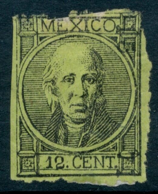 Yak38 Mexico #66 12 ¢ Tulancingo Excellent État à Charnières 15-71 R7 Est Neat
