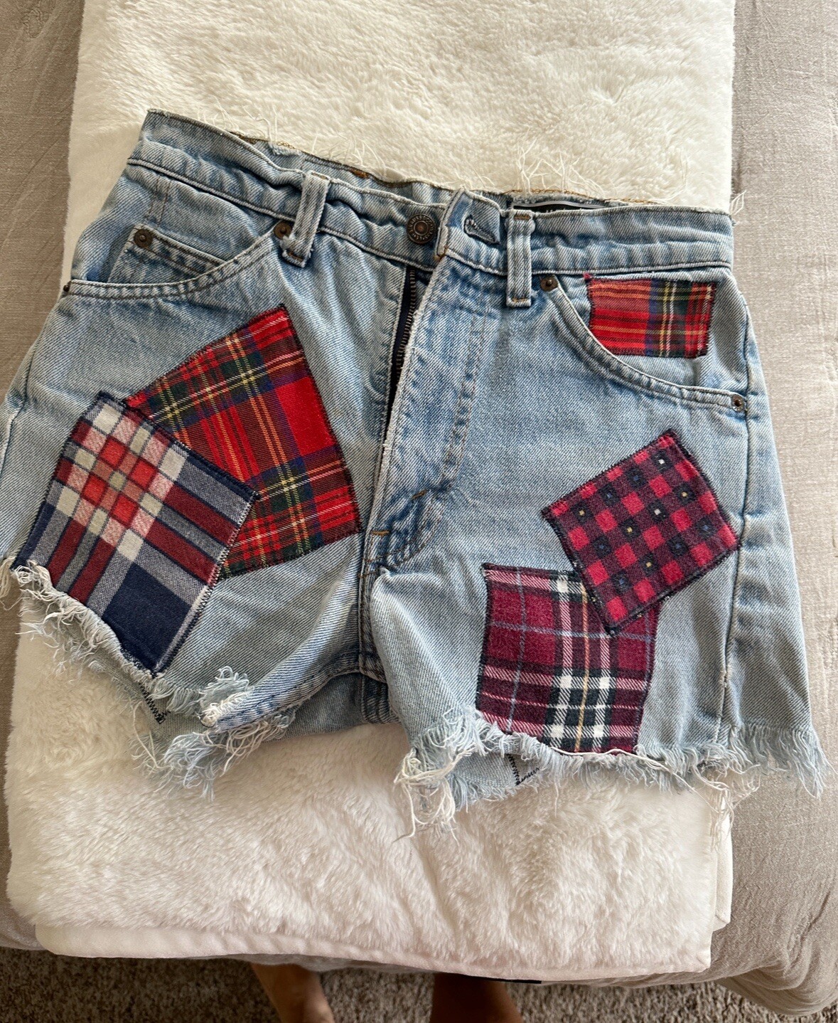 Vintage Levi’s  Patchwork Shorts - image 1