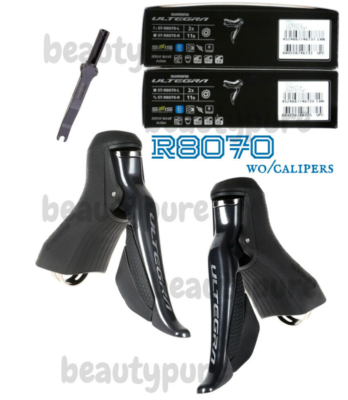 Shimano Ultegra Di2 STI R8070 Hydraulic Brake Shift Lever Set w/o