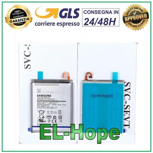 BATTERIA ORIGINALE SERVICE PACK SAMSUNG GALAXY A10 SM-A105F EB-BA750ABU 3300 mAh