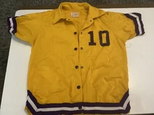 VINTAGE BASKETBALL WARM UP CHIPPEWA VALLEY SPORTING GOODS SIZE 36