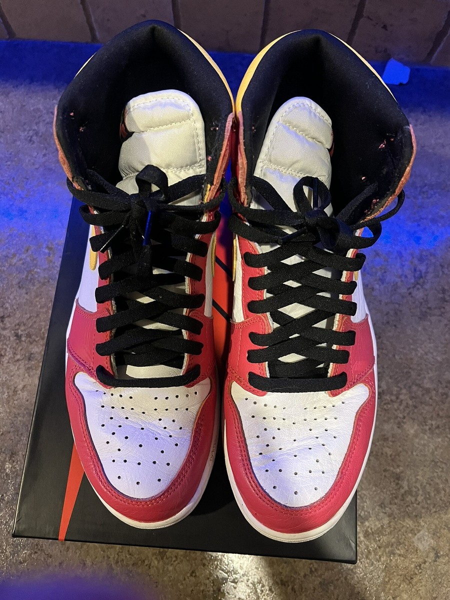 Size 12 - Jordan 1 Retro High OG Light Fusion Red 2021
