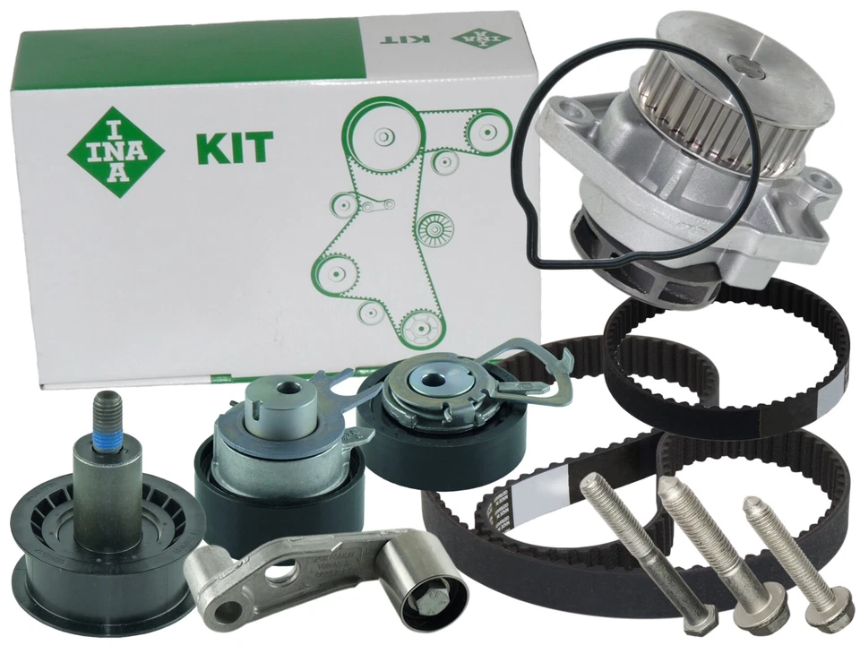 INA Zahnriemen Satz +Wasserpumpe AUDI A2 1.4 8Z0 55KW 75PS Baujahr 00-05 AUA BBY