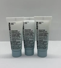 NEW 3X Peter Thomas Roth Water Drench Hyaluronic Cloud Cream Travel 0.25oz Each
