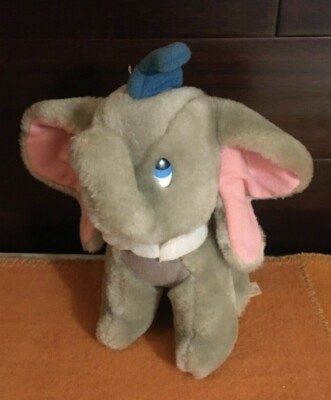 Vintage Walt Disney Plush Dumbo Elephant 7 5 Stuffed Animal Animation Character Ebay