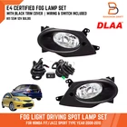 Fog Lamp Driving Light For Honda Fit/JAZZ Sport Type 08-10 H11 55W Black Cover