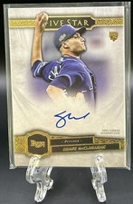 Shane McClanahan 2021 Topps Five Star On-Card Rookie RC Auto Autograph! Rays