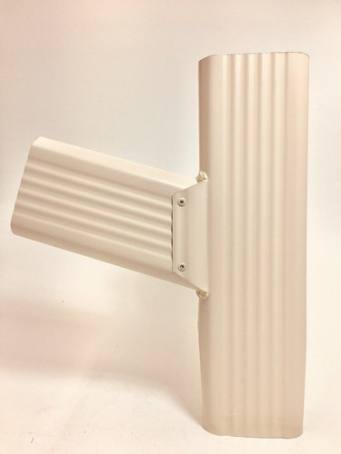 Downspout Gutter Y Connector 2x3 Standard Left - 23 Color Options - Picture 29 of 50