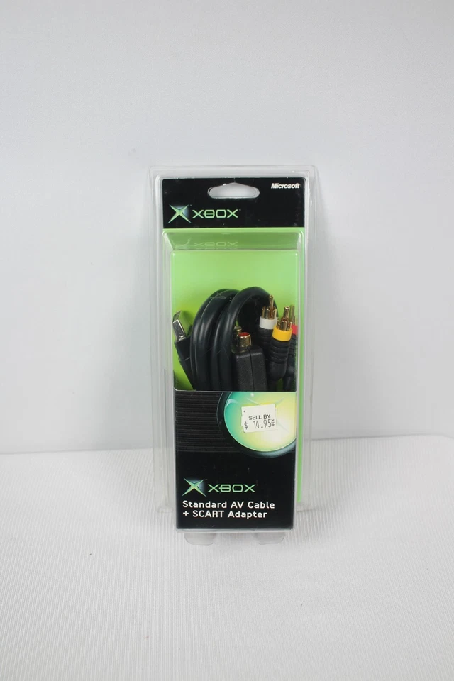Official OEM Microsoft AV/Audio Video Cable for Original XBOX Plus Scart NEW - Image 3 of 4