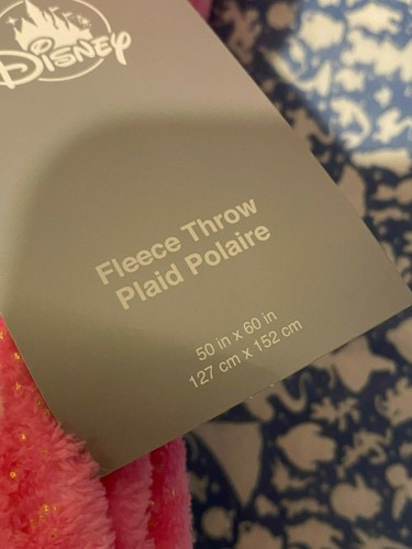 New Minnie Mouse Fleece Throw with tag - 第 2/3 張圖片