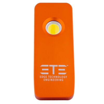 ETE ETELAL350O Aluminator Light Orange Rechargeable Magnetic Pocket Flashlight