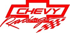 Chevy Racing Decal 8w X 3.8h In Your Choice Of Color Chevy Racing Decal 8w X 3.8h In Your Choice Of Color