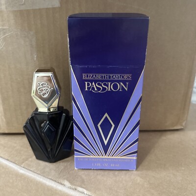 Elizabeth Taylor s Passion Eau De Toilette FullSize 1.5 Oz. / 44 mL original new