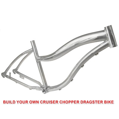 Dragster Chopper Eigenbau Aluminium Low Step Unisex Beach Cruiser Rahmen 26''