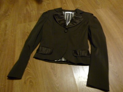 Rinascimento size M Woman Lady official dark brown Jacket MADE IN ITALY
