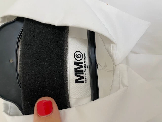CAMICIA ABITO MAISON MARGIELA MM6 BIANCA NUOVISSIMA CON ETICHETTA CON CINTURA