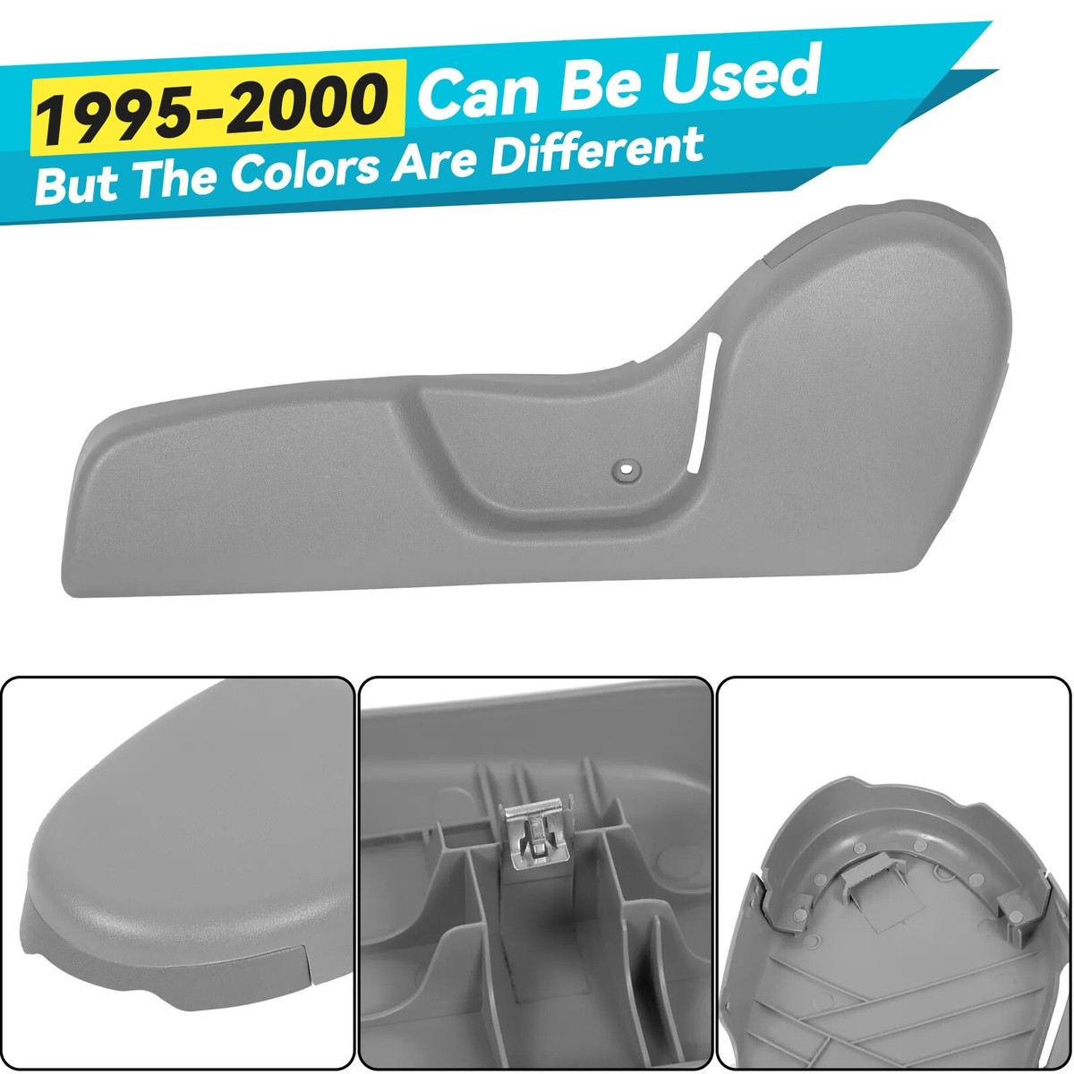 For Toyota Tacoma 1995-2004 Left Driver Seat Side Plastic Trim