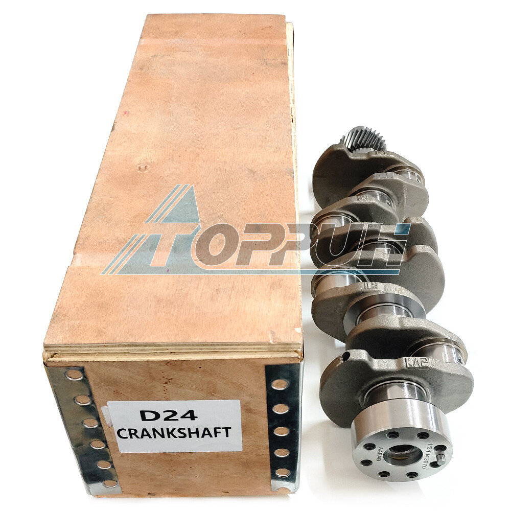 canpit Original D24 D24NAP Crankshaft For Doosan D24 Engine Bobcat