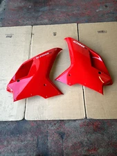 DUCATI 1098S 1198S OEM LEFT RIGHT FAIRING SIDE FAIRINGS BODYWORK 848 1098 1198